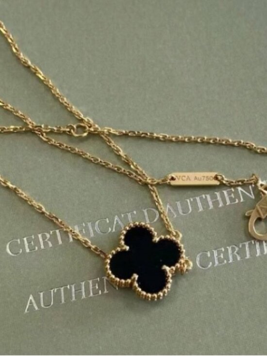 Van Cleef & Arpels Jewelry - ✨ Van Cleef & Arpels Black Necklace ✨